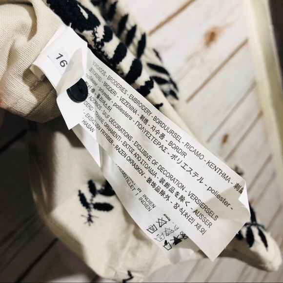 ZARA Women's Open Tie Front Long Sleeve Cardigan Size M - Picture 6 of 7